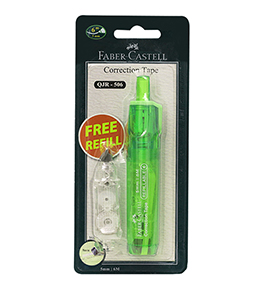 2-pieces Correction Tape QJR 506, Green