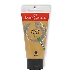 Acrylic Colour, 75 ml, 144 Gold