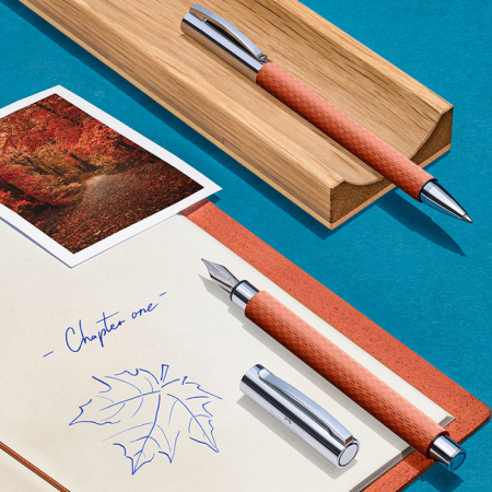 Fountain pen Ambition OpArt Autumn Leaves, EF