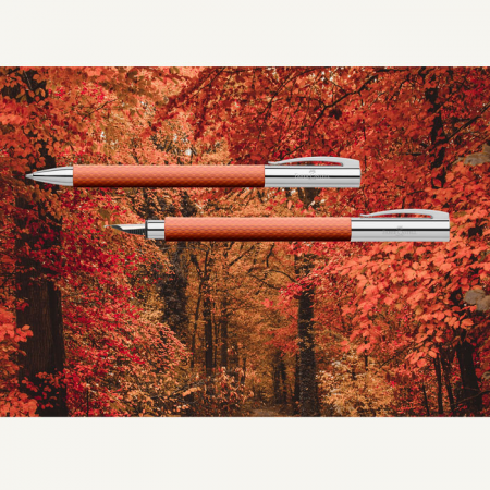 Ballpoint Pen Ambition OpArt Autumn Leaves