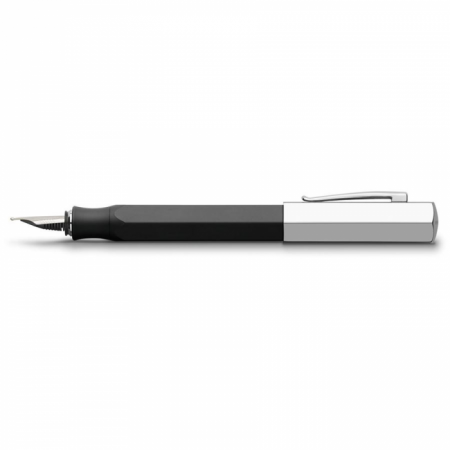 Ondoro Graphite Fountain Pen, Fine, Black