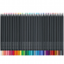 Black Edition Colour Pencils, Cardboard Box of 36