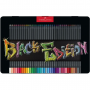 Black Edition Colour Pencils, Tin of 36