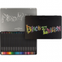 Black Edition Colour Pencils, Tin of 36