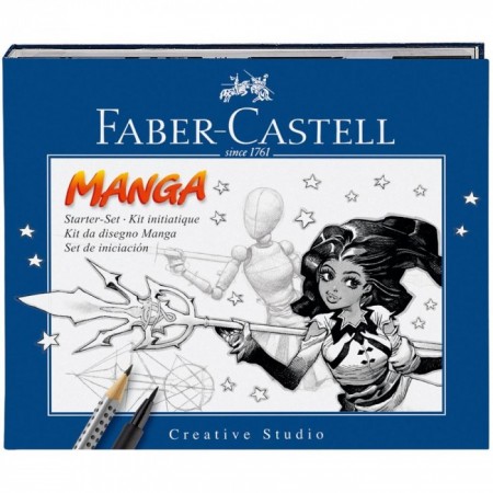 Manga Drawing Kit Faber-Castell Creative Studio Set NEW 
