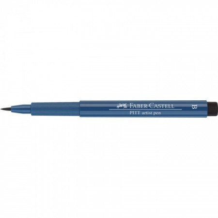 India ink Pitt Artist Pen B indanthrene blue